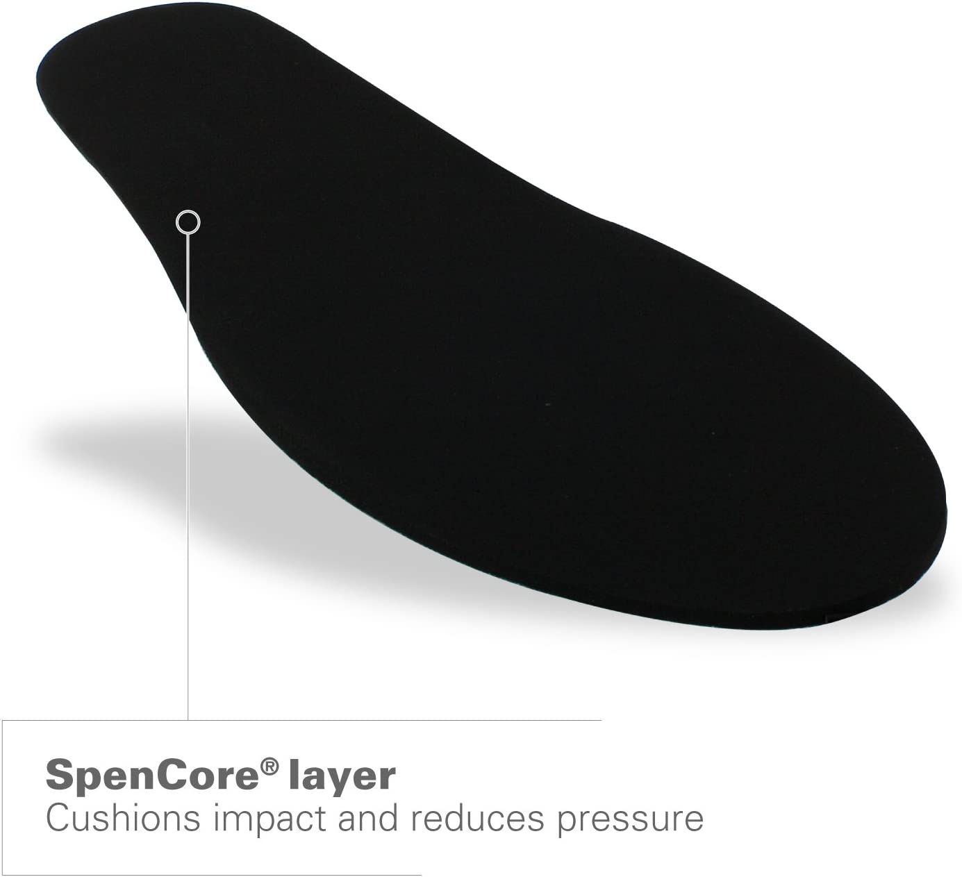Spenco Rx Comfort Thin Lightweight Cushioning Orthotic Shoe Insole