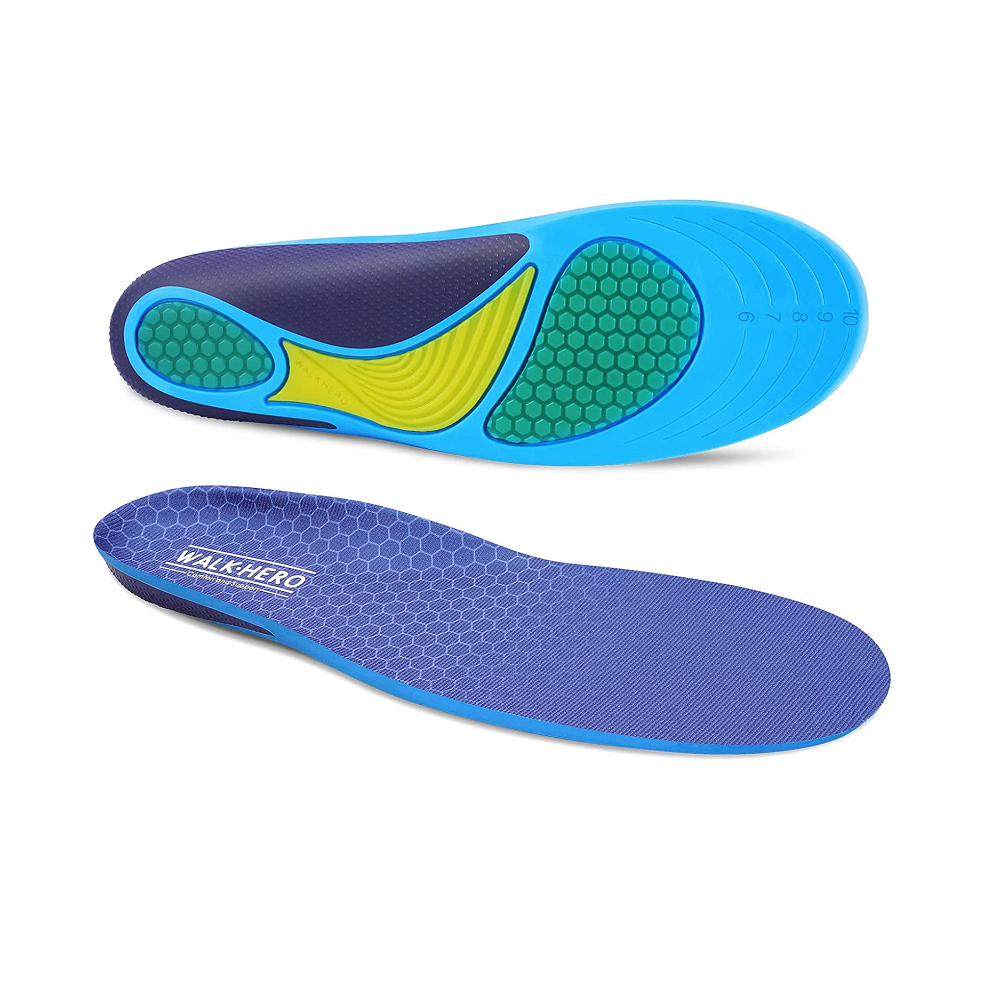 Walk·Hero Gel Insoles | Cushioned Work Insoles Relieve Foot Pain