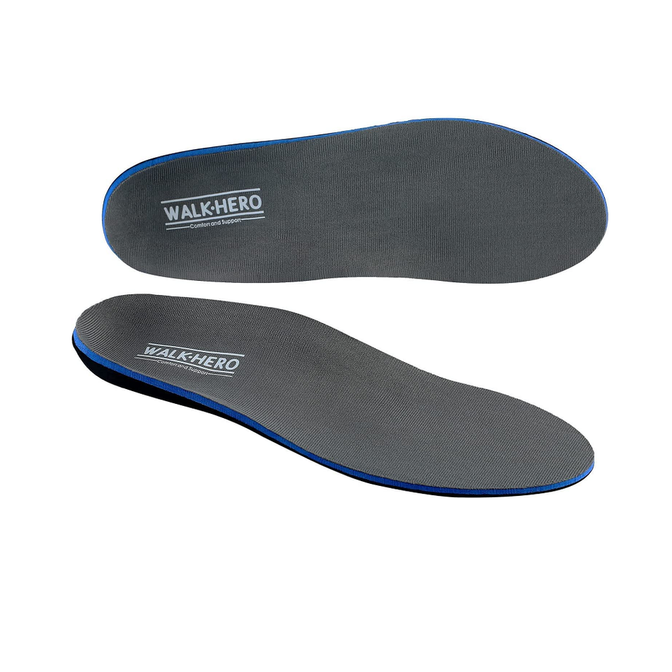 Walk·Hero Plantar Fasciitis Feet Insoles Arch Supports Orthotics Inserts Relieve Flat Feet