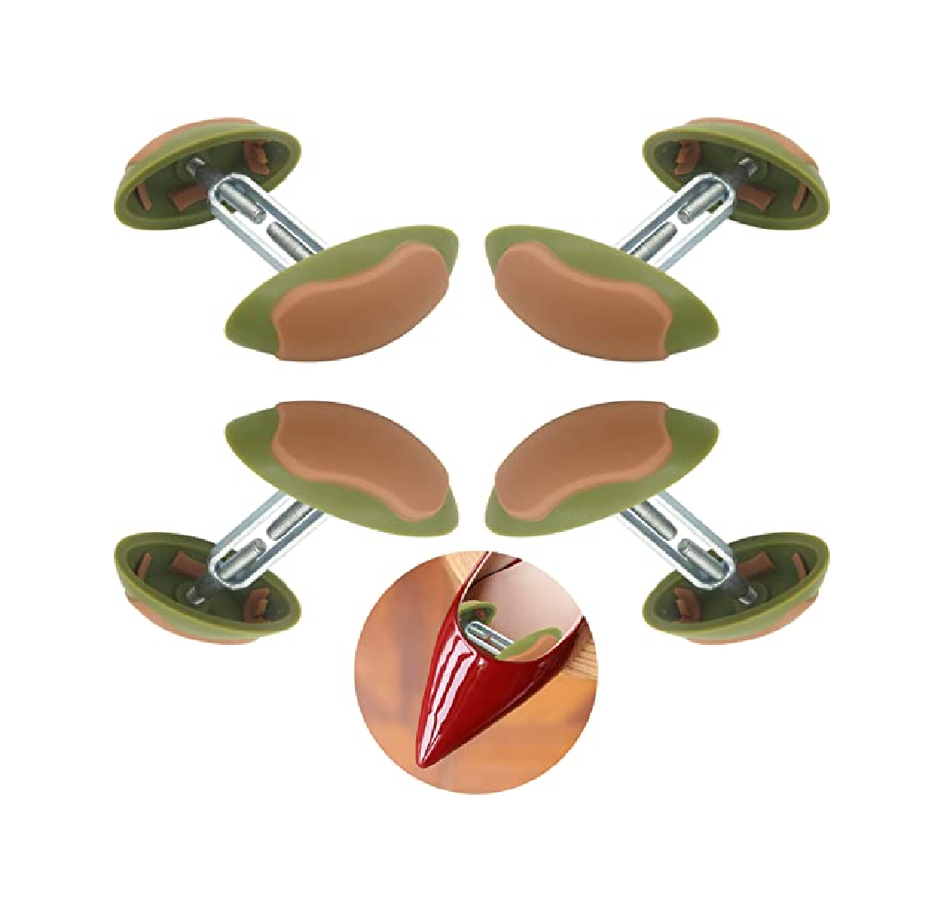 YRMJ 2 Pair Mini Shoe Stretchers for Wide Feet | Shoe Wider Anti-Slip Expander Adjustable