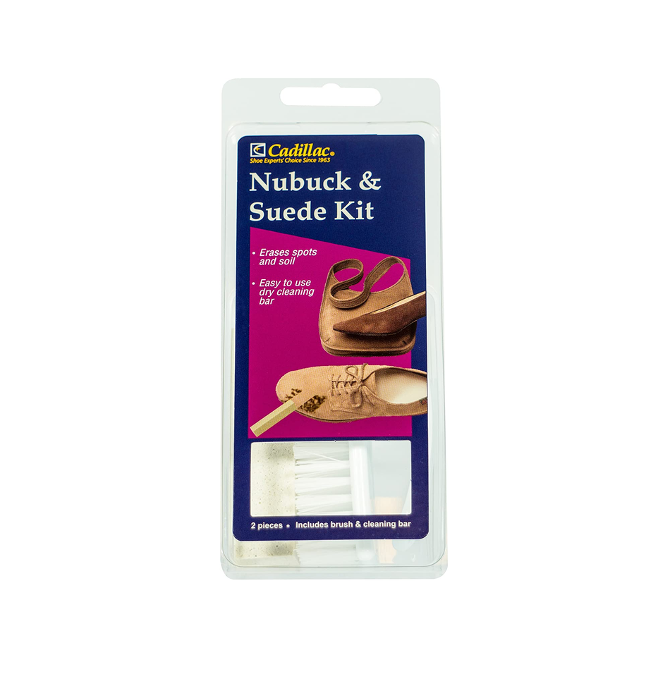 Cadillac Nubuck & Suede Cleaner Kit Brush and Eraser