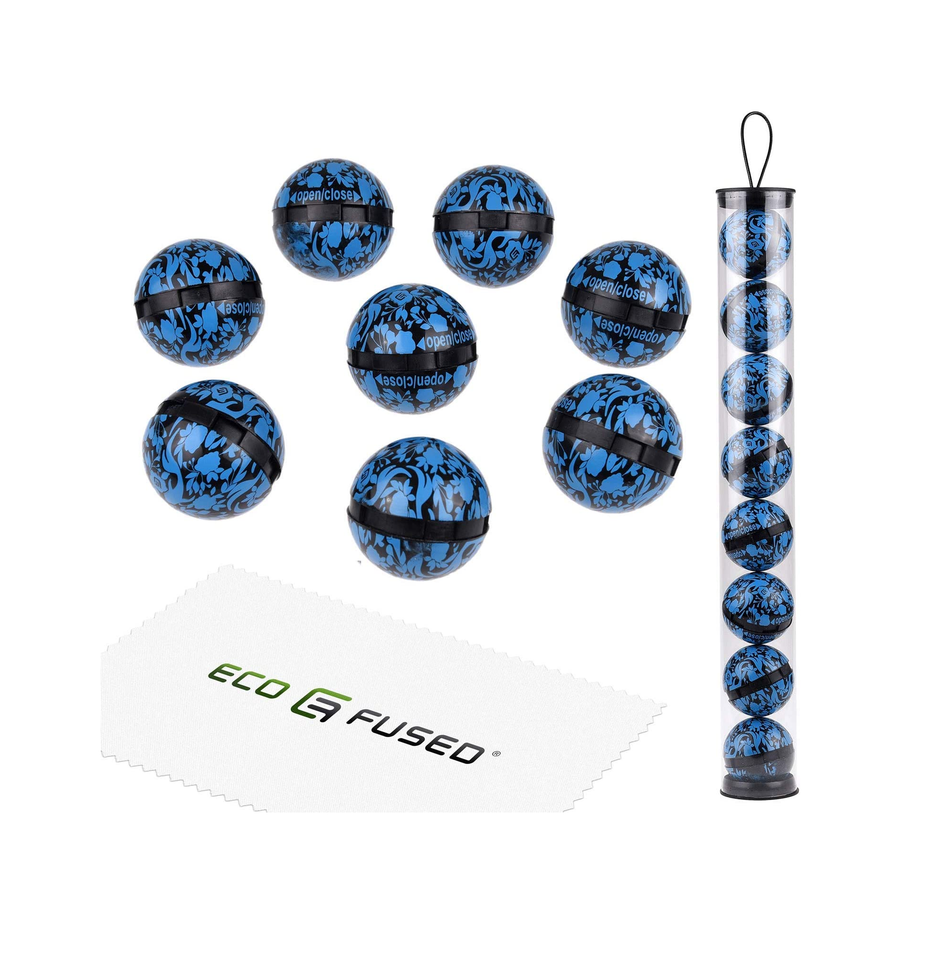 Eco-Fused Deodorizing Balls for Sneakers, Lockers, Gym Bags - 8 Pack  Neutralizes Sweat Odor