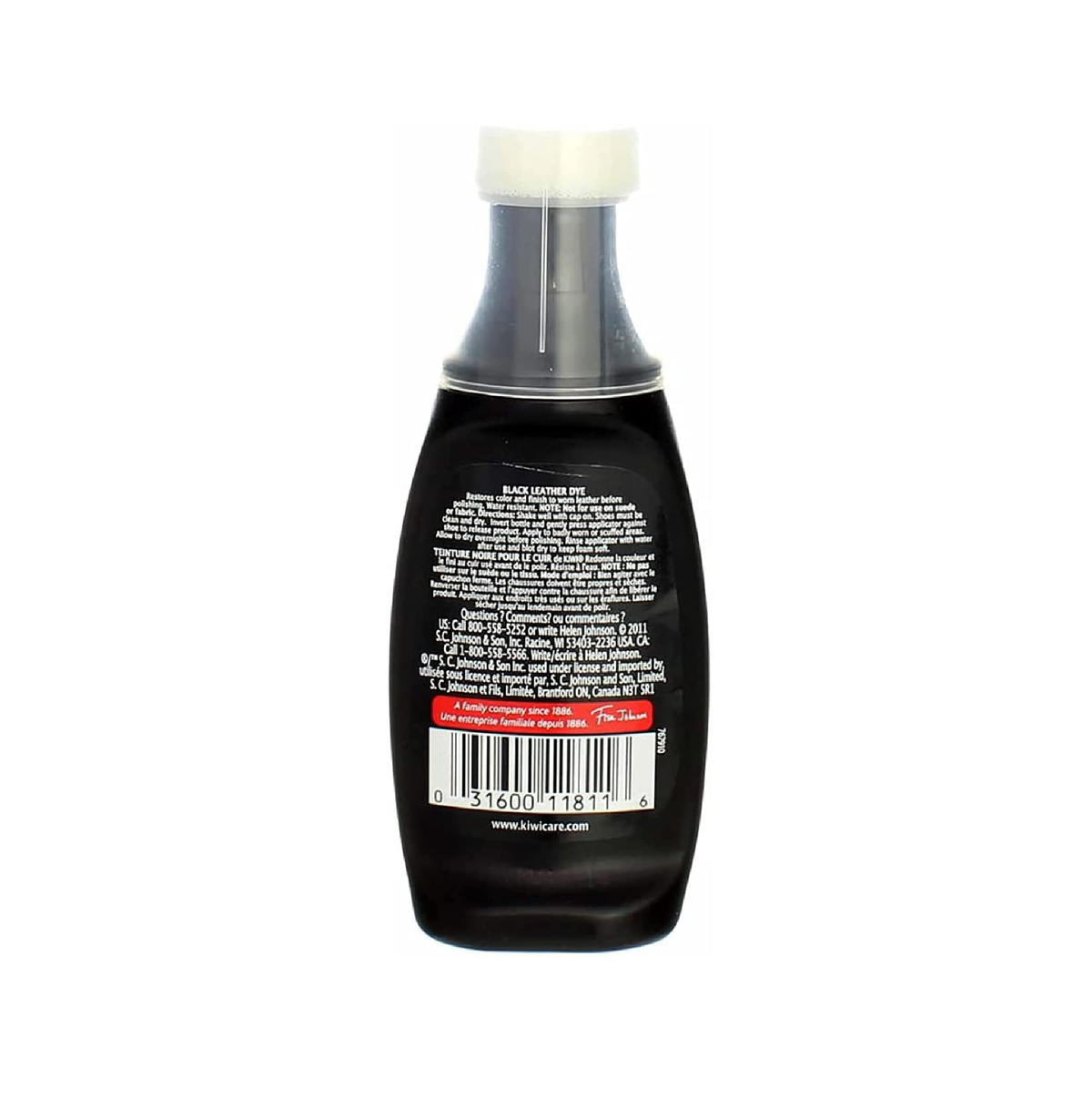 Kiwi black leather dye sales