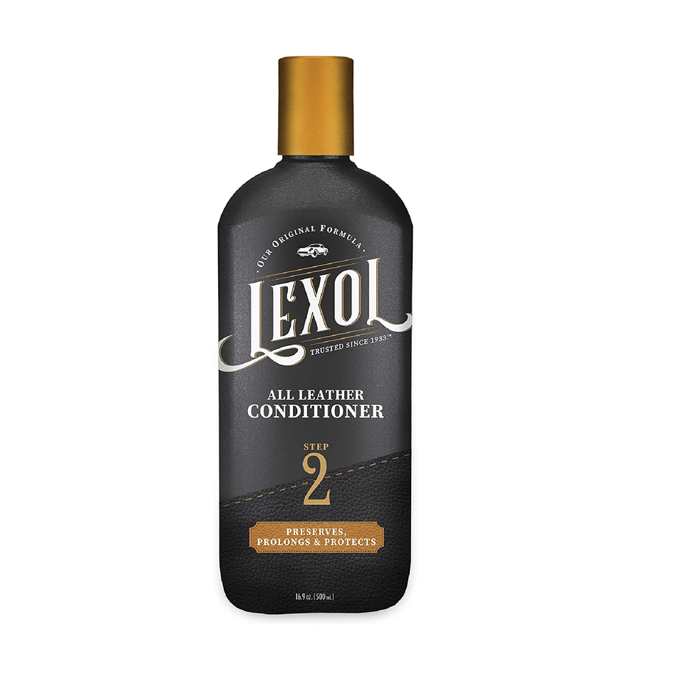 Lexol Leather Conditioner Use on Car Leather Furniture Shoes Bags and Accessories Trusted Leather Care Since 1933 16.9 oz Bottle