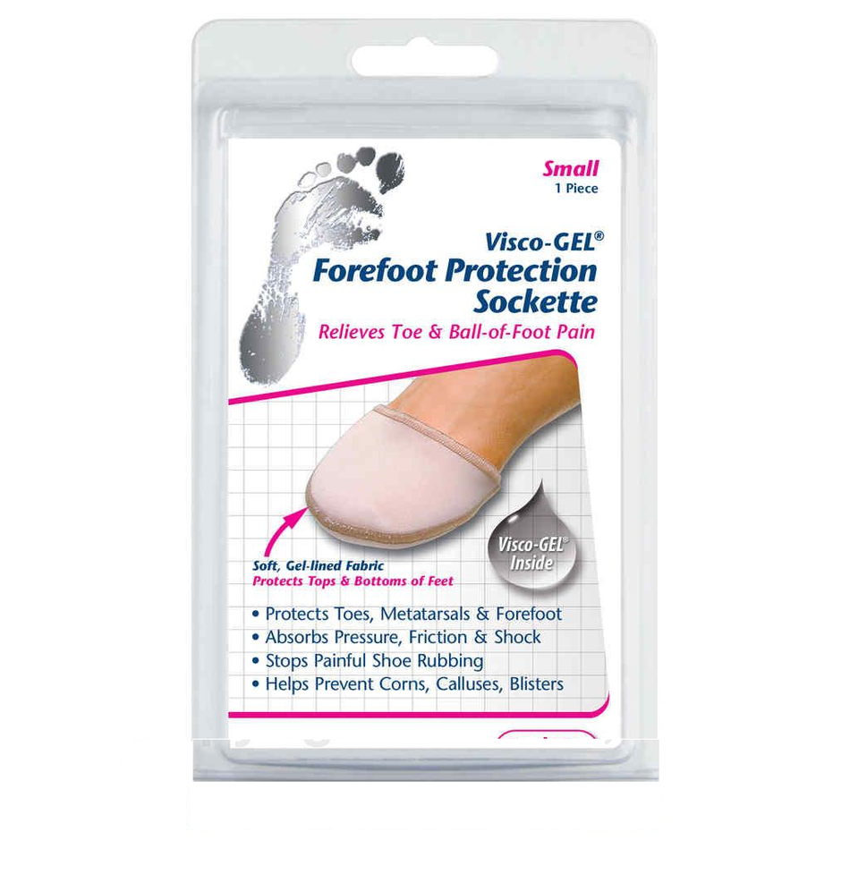 Pedifix Forefoot Protection Sockette Visco Gel #PFP1342
