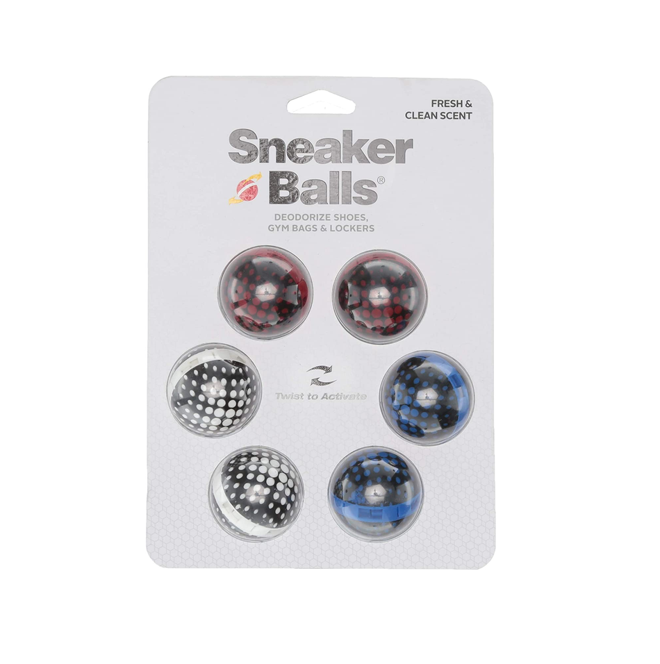 Sof Sole Sneaker Balls Shoe Gym Bag and Locker Deodorizer 3 Pair Matrix