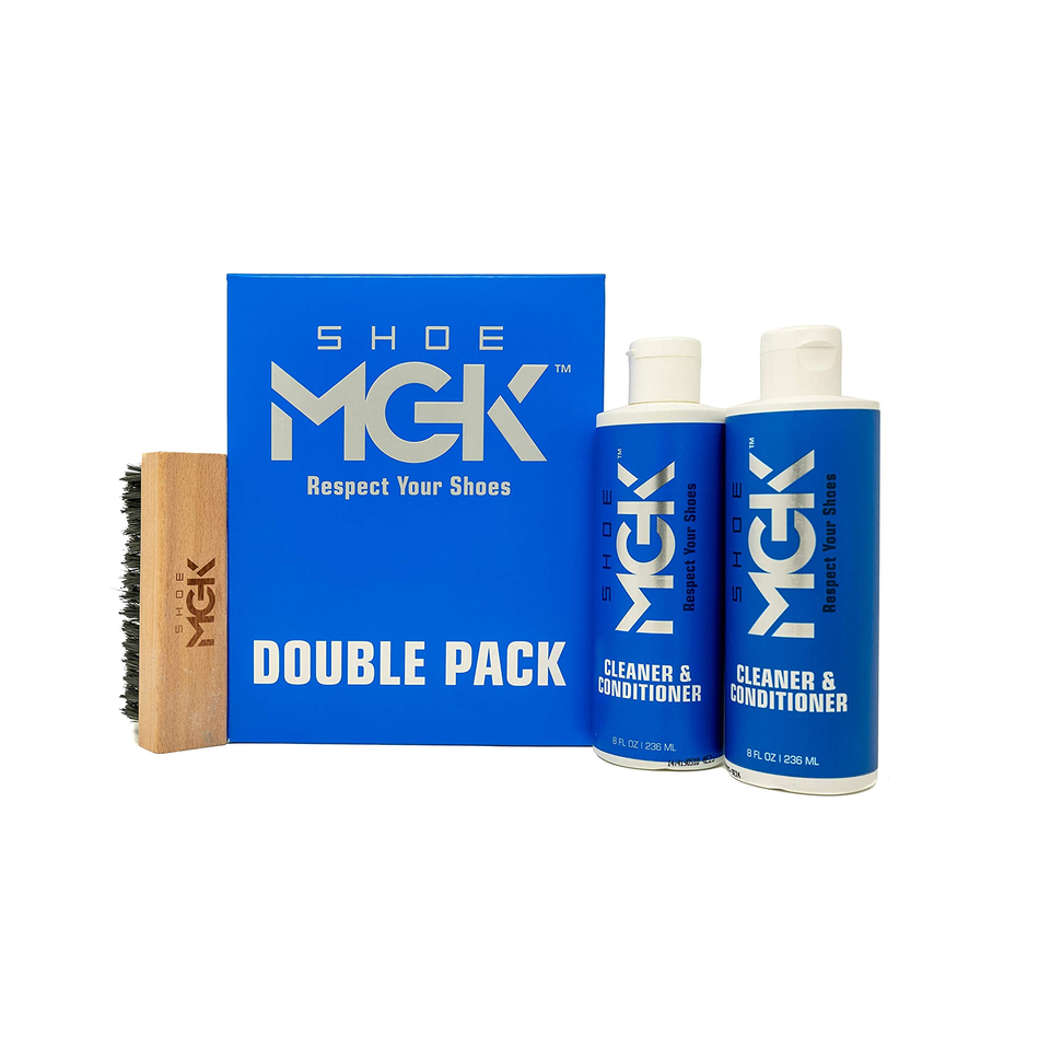SHOE MGK Double Pack - Shoe Car Kit for Cleaning Up to 100 Pairs of White Shoes