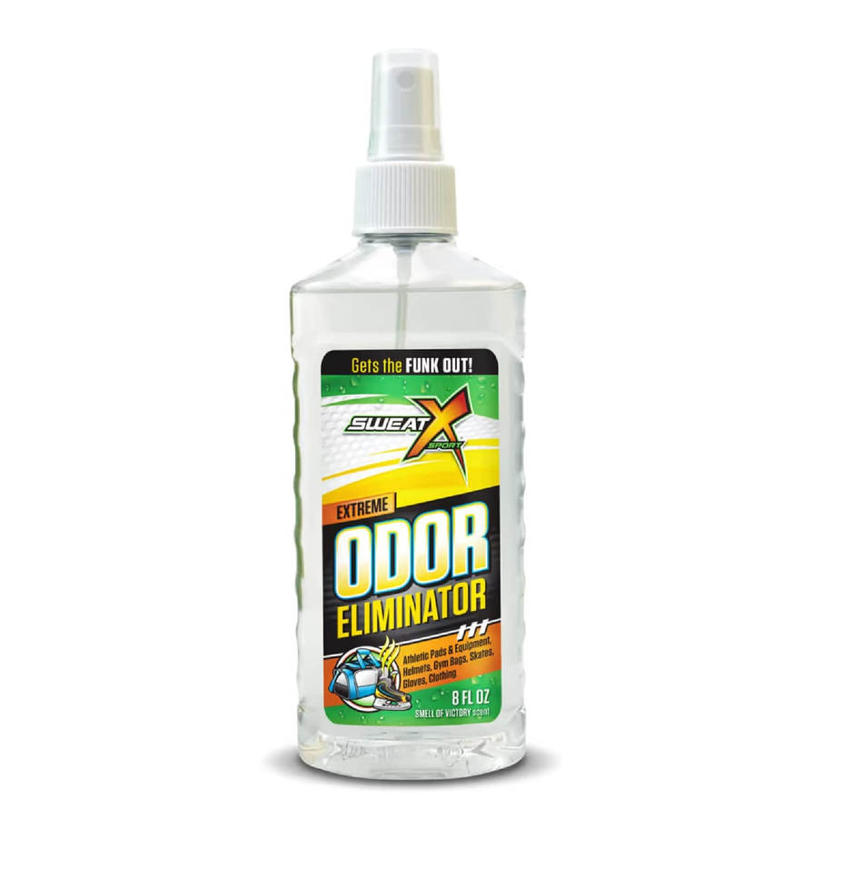 Sweat X Sport Extreme Odor Spray, Multipurpose Deodorizer for Stinky Shoes | 8oz
