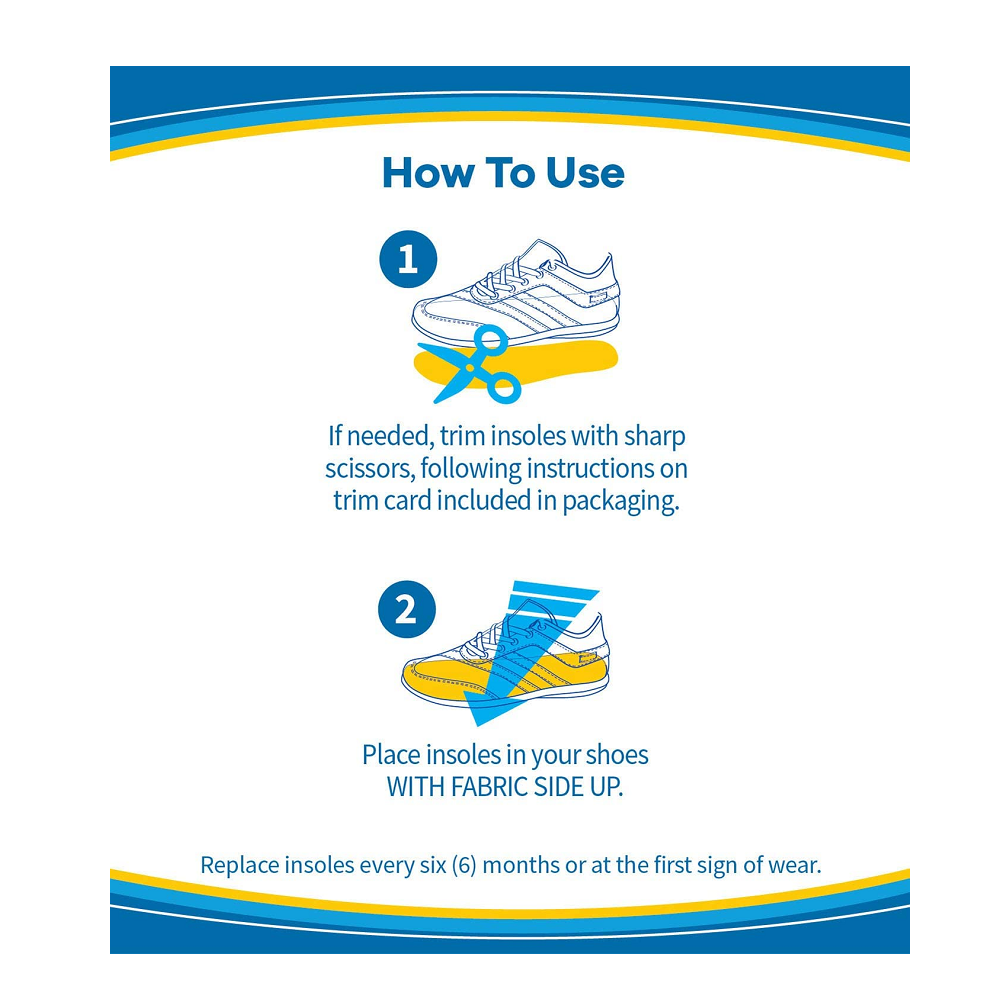 Dr. Scholl’s Comfort Double Air-Pillo Insoles