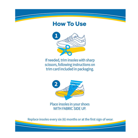 Dr. Scholl’s Comfort Double Air-Pillo Insoles