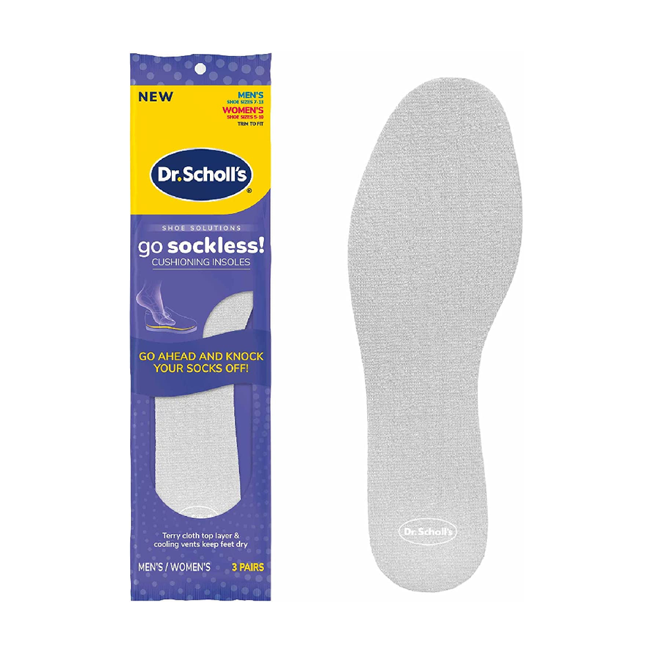 Dr. Scholl's Go Sockless Cushioning Insoles