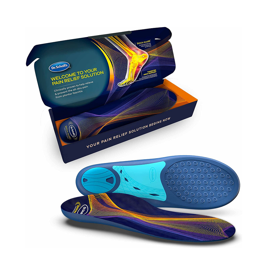 Dr. Scholl's Plantar Fasciitis Sized to Fit Pain Relief Insoles