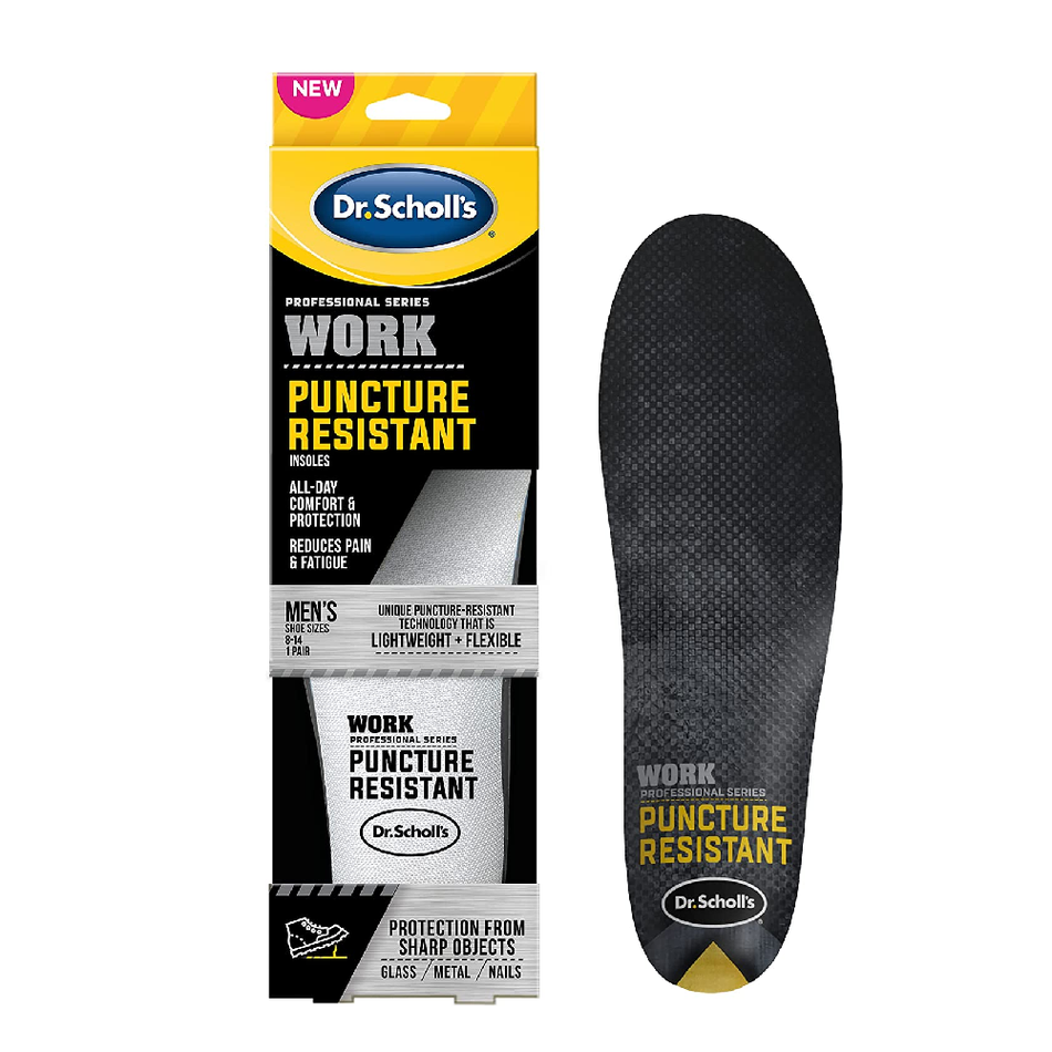 Dr. Scholl's Professional Series Work Puncture Resistant Insoles