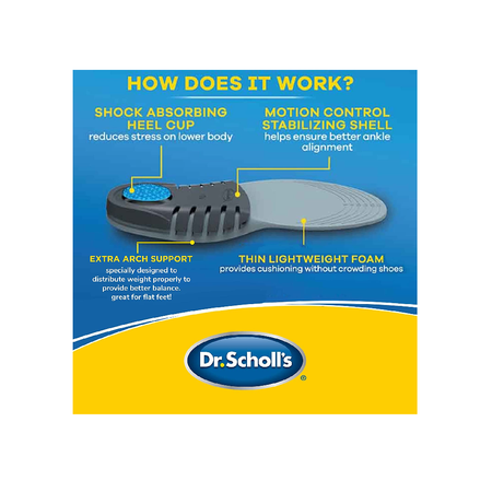 Dr. Scholl's Stabilizing Support Insole Improves Posture | Alignment & Balance
