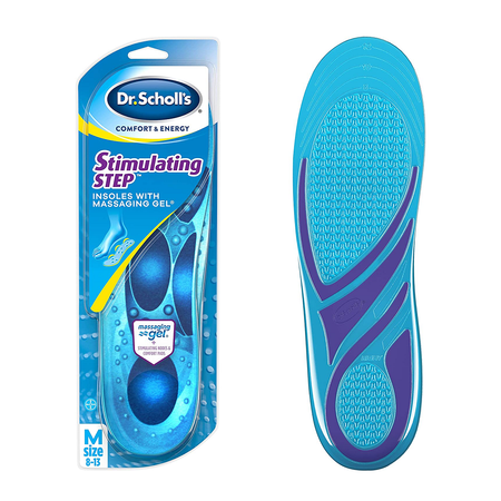 Dr. Scholl's Stimulating Step Insoles with Massaging Gel Plus Stimulating Nodes