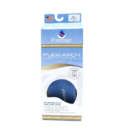 Powerstep FlexiArch 3/4 Orthotic Supports | One Pair