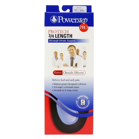 Powerstep Pro Control 3/4 Length Insoles | One Pair
