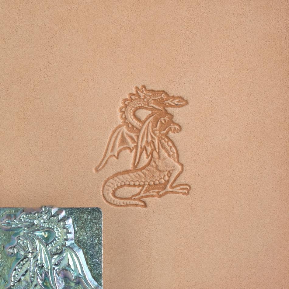 Tandy Leather 3D Dragon Stamp 88423-00