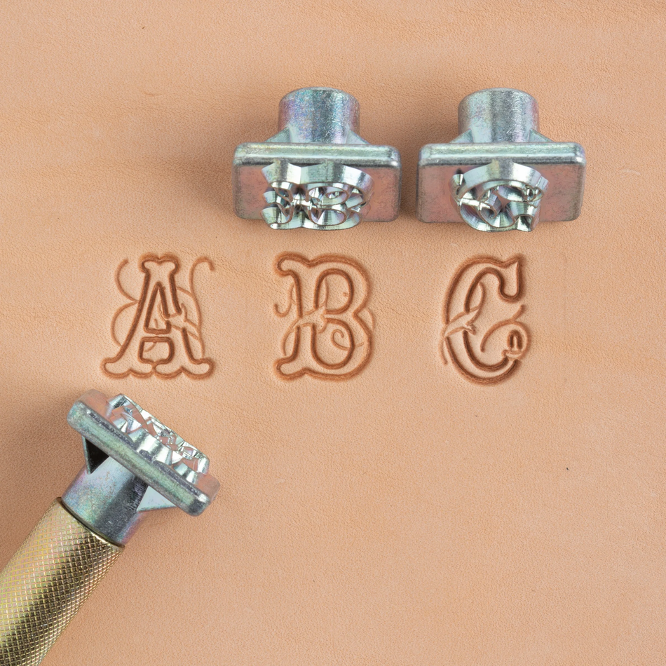 Tandy Leather Craftool 3/4" (19 mm) Script Alphabet Set 8139-00