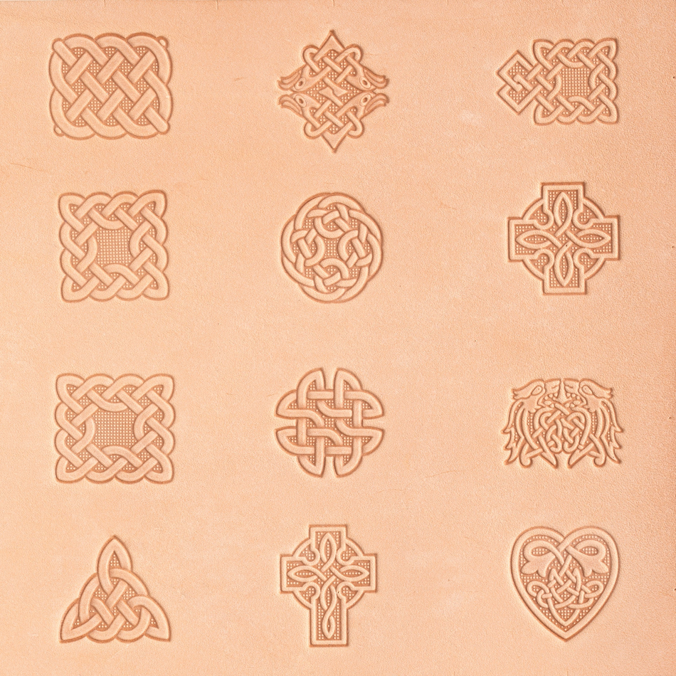 Tandy Leather Craftool Celtic Stamp Set of 12 8161-00