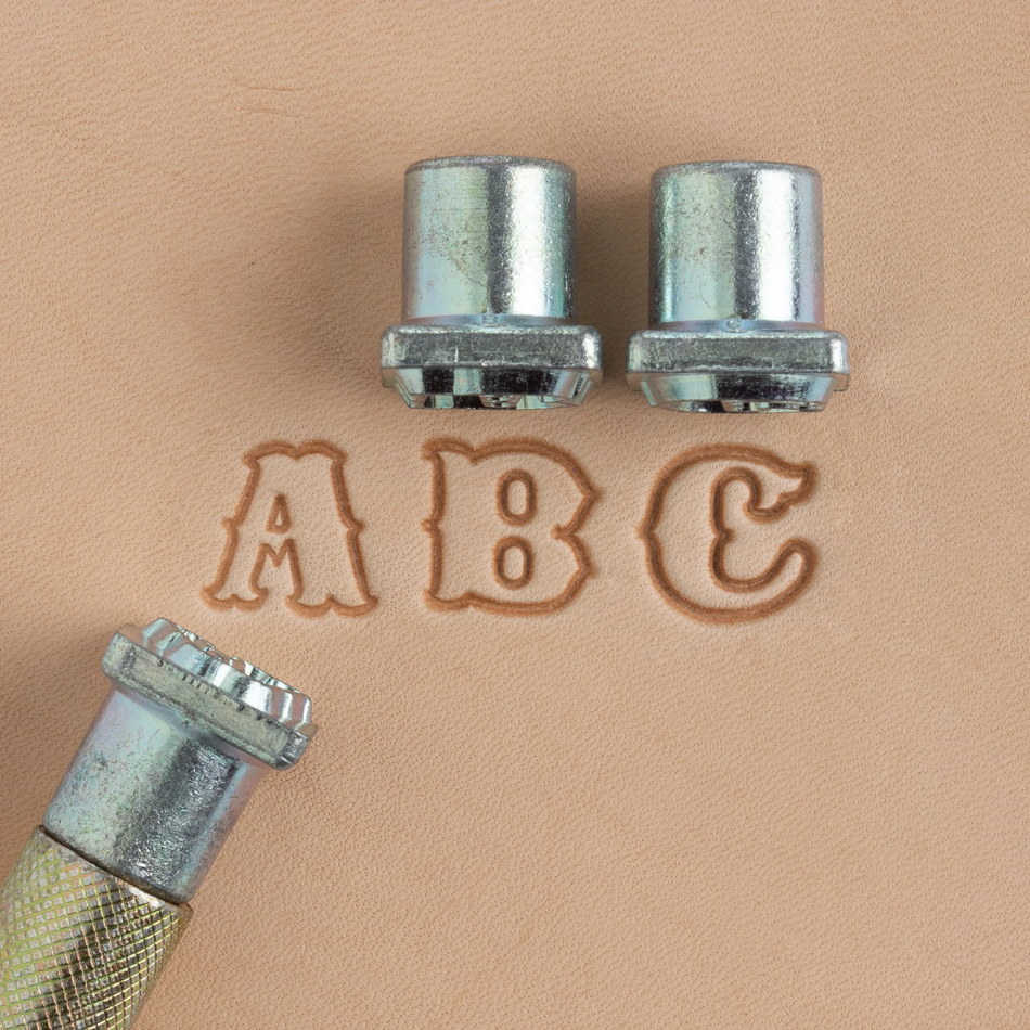 Tandy Leather Craftool 1/2" (13 mm) Standard Alphabet Set 8130-00