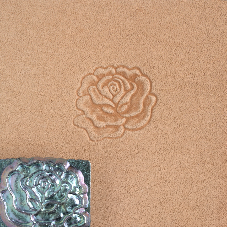 Tandy Leather Rose Craftool 3-D Stamp 88493-00