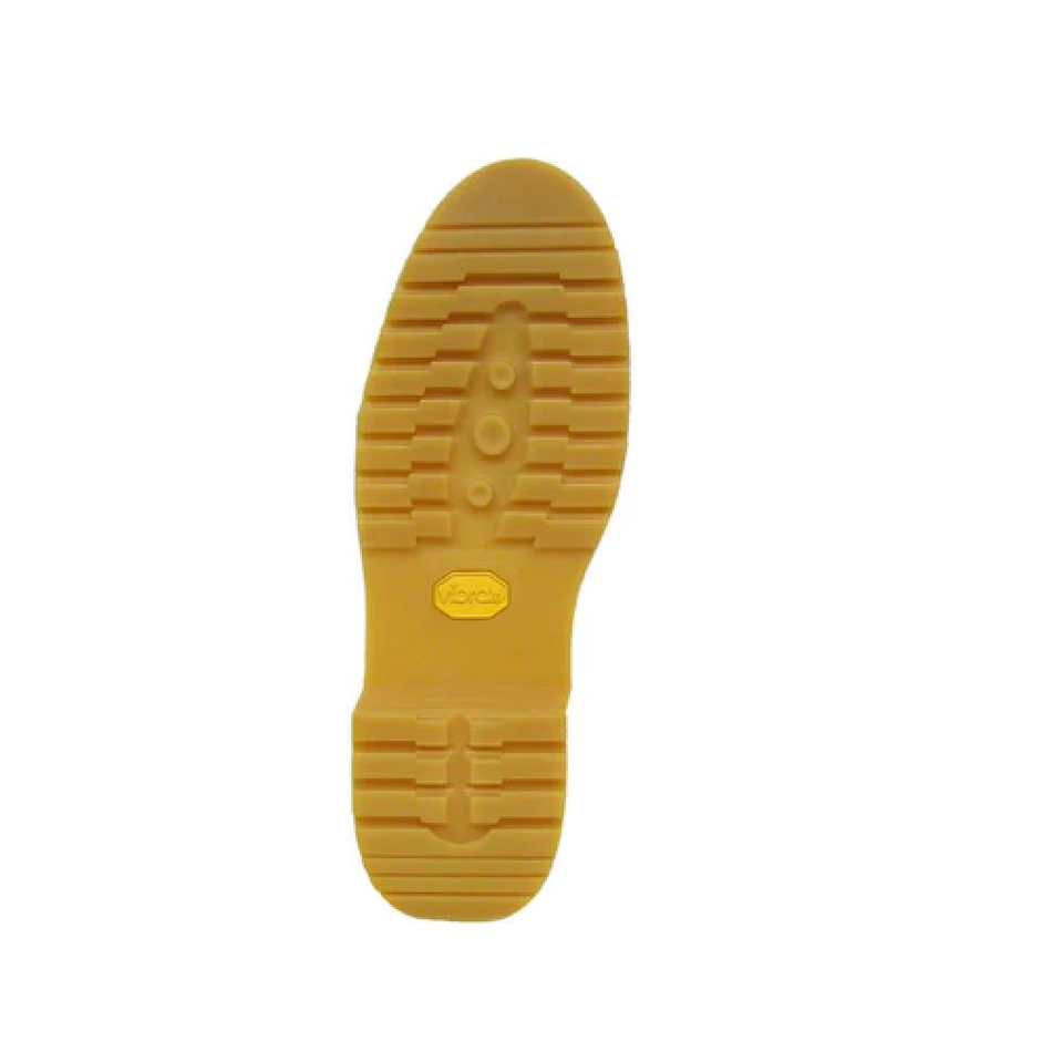 VIBRAM #1340 RUBBER FULL SOLE OAK (Bevel-Heel) - One Pair