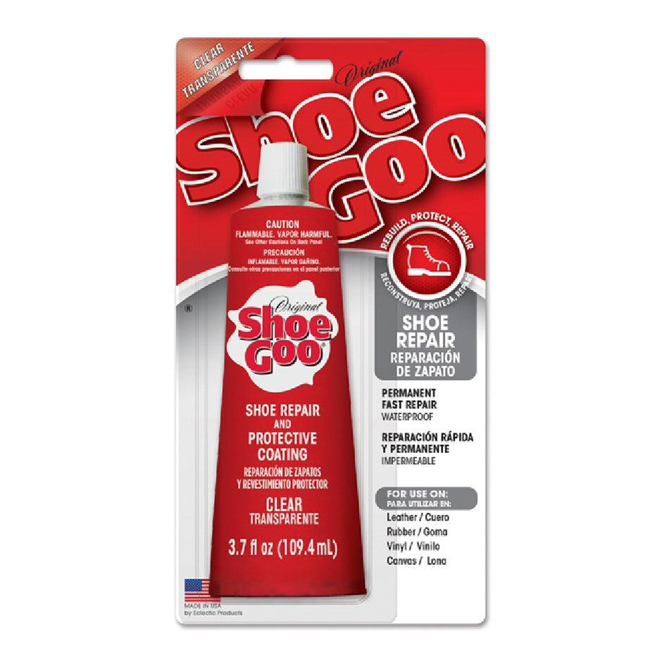 Shoe Goo 3.7 Oz | Color Clear and Black